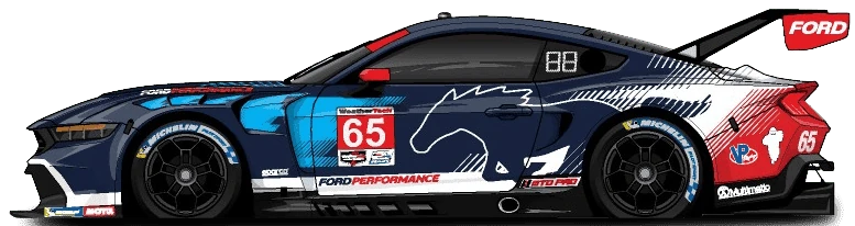 65번 포드 머스탱 GT3