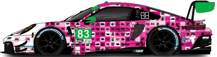 83번 포르쉐 911 GT3 R