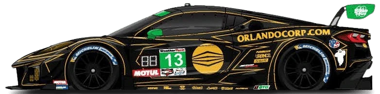 13번 쉐보레 콜벳 Z06 GT3.R