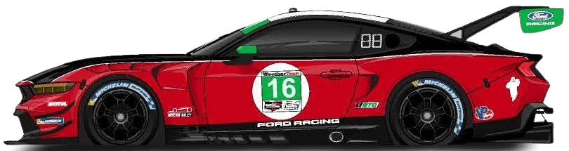 16번 포드 머스탱 GT3 Evo