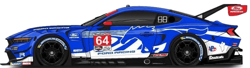 64번 포드 머스탱 GT3 Evo