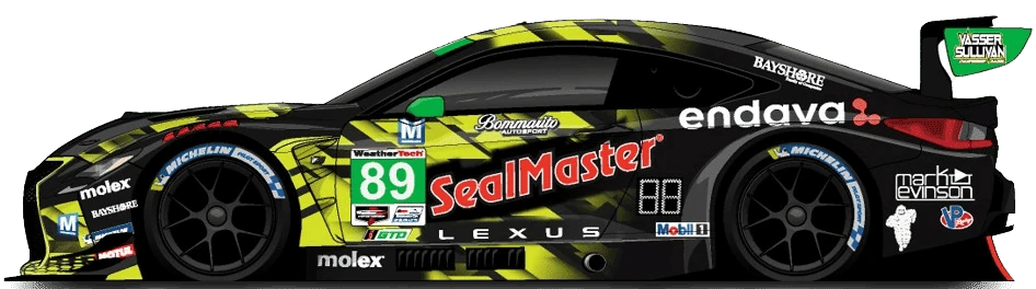 89번 렉서스 RC F GT3