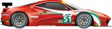 51번 페라리 458 이탈리아 GT2
