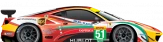 51번 페라리 458 이탈리아 GT2