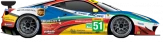 51번 페라리 458 이탈리아 GT2
