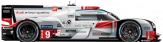 9번 아우디 R18 e-트론 콰트로